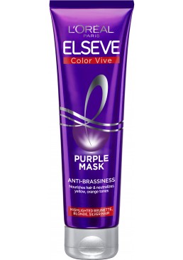 Тонувальна маска L'Oreal Paris Elseve Color Vive Purple для освітленого та мельованого волосся, 150 мл